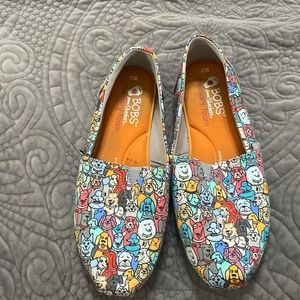 Bobs For Dogs, size 7.5W, slide on shoes